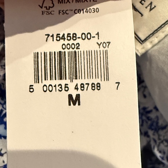 GAP Doen Light Blue Floral Maxi Dress - Picture 3 of 3